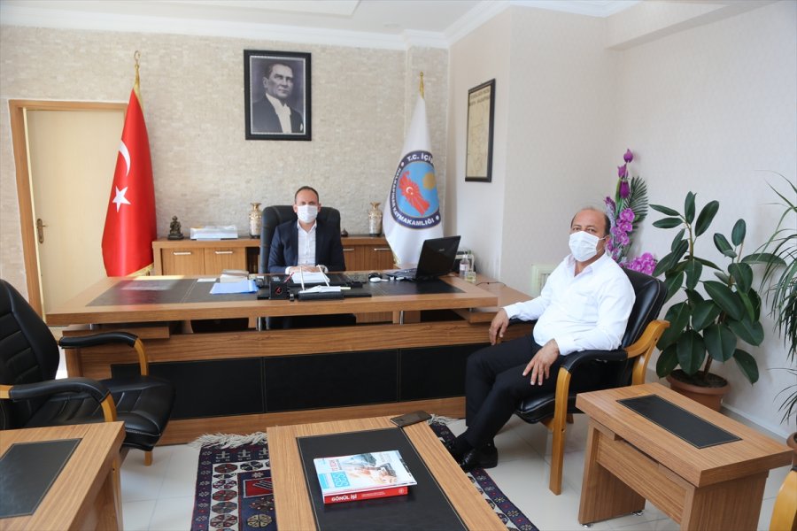 Halkapınar Kaymakamı Akpınar'a Hayırlı Olsun Ziyaretleri