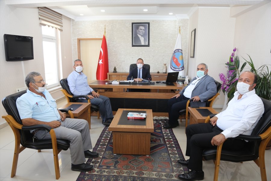 Halkapınar Kaymakamı Akpınar'a Hayırlı Olsun Ziyaretleri