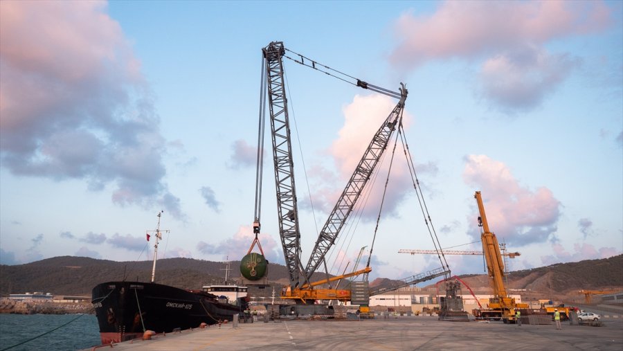 Akkuyu Ngs İçin Üretilen 4 Buhar Jeneratörü Mersin'e Ulaştı