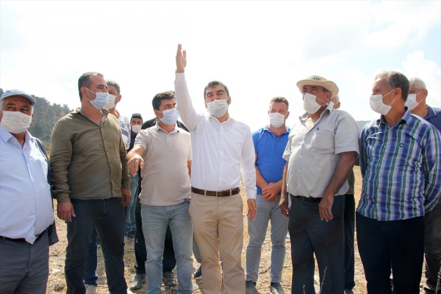 Erdemli'deki Karacaoğlan Göleti'nde Çalışmalar Yeniden Başladı