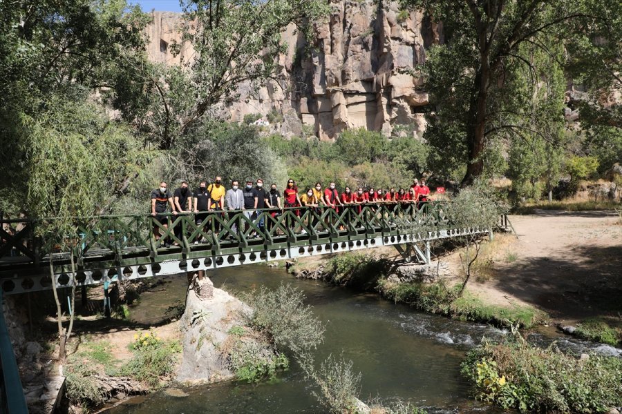 Galatasaray Hdı Sigorta Kadın Voleybol Takımı'ndan Ihlara Vadisi'ne Ziyaret