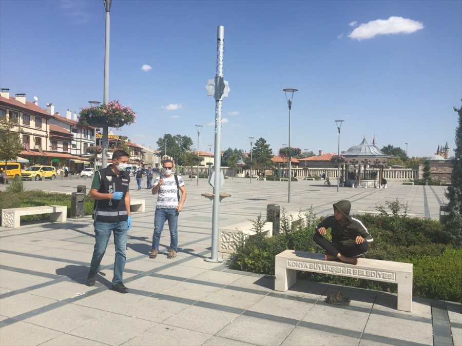 Konya, Aksaray Ve Karaman'da Kovid-19 Tedbirleri Denetimi Yapıldı