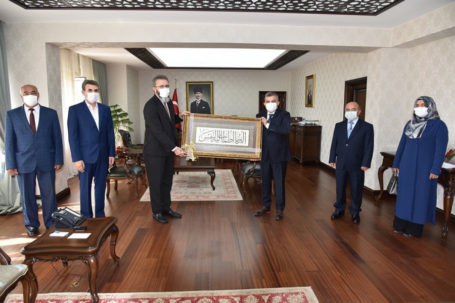 Karaman Valisi Işık'a Ziyaretler