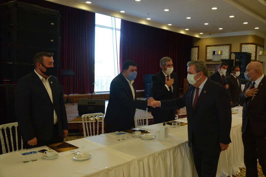 Bbp Genel Başkanı Destici, İl Başkanları Toplantısında Konuştu: