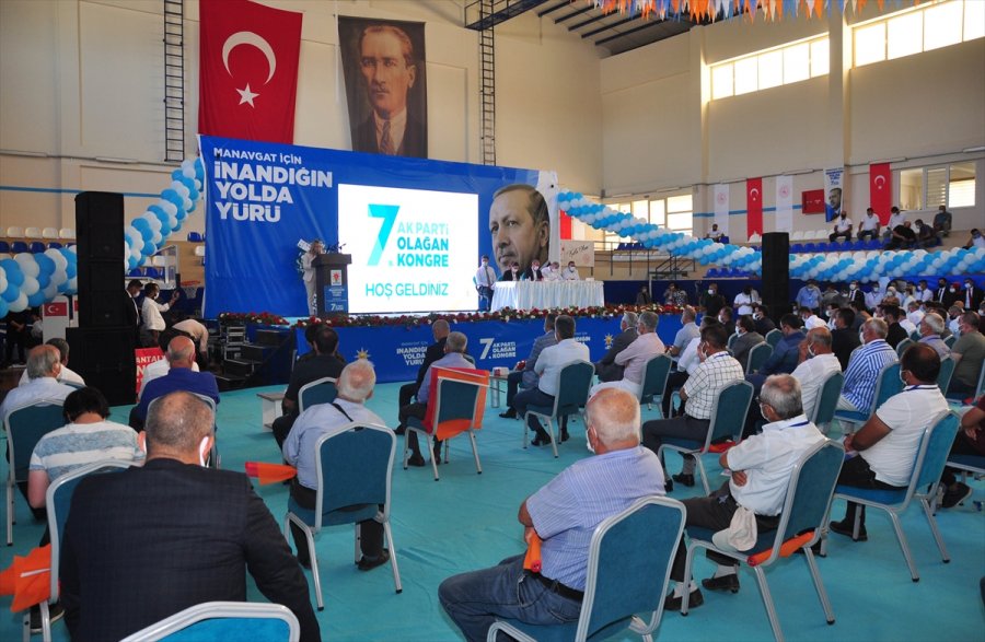 Ak Parti Manavgat İlçe Başkanı Halimoğlu Yeniden Seçildi