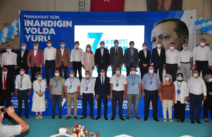 Ak Parti Manavgat İlçe Başkanı Halimoğlu Yeniden Seçildi