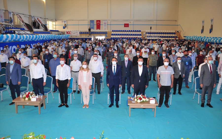 Ak Parti Manavgat İlçe Başkanı Halimoğlu Yeniden Seçildi