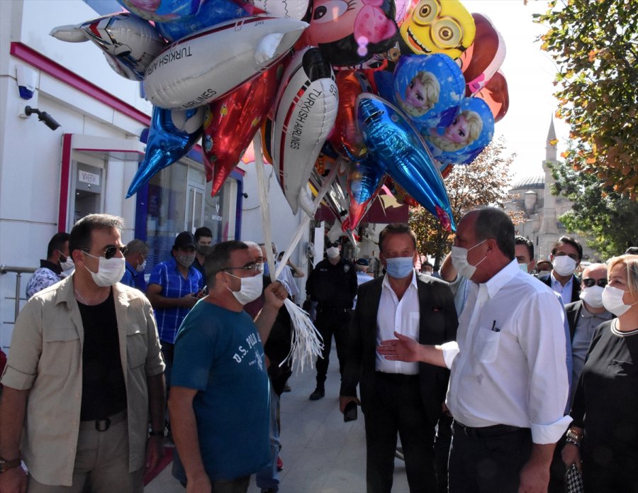 Eski Chp Milletvekili Muharrem İnce, Aksaray'ı Ziyaret Etti