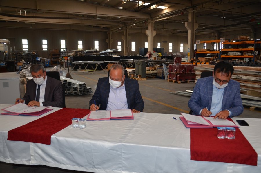 Karaman'da Mesleki Eğitimde İstihdam Sağlayacak Protokolün İmzaları Atıldı