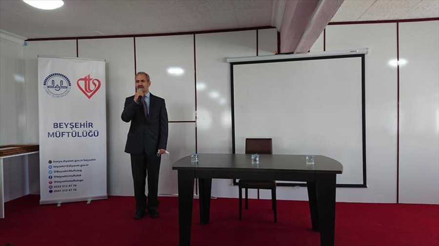 Beyşehir'de Din Görevlileri Kan Bağışında Bulundu