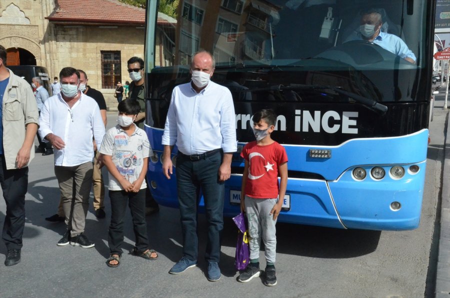 Eski Chp Milletvekili Muharrem İnce, Karaman Ve Konya'yı Ziyaret Etti: