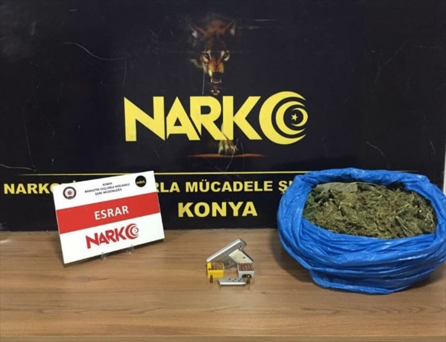 Konya'da Uyuşturucu Operasyonunda 18 Zanlı Yakalandı