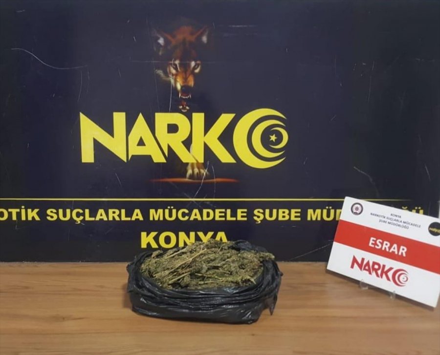 Konya'da Uyuşturucu Operasyonunda 4 Zanlı Gözaltına Alındı