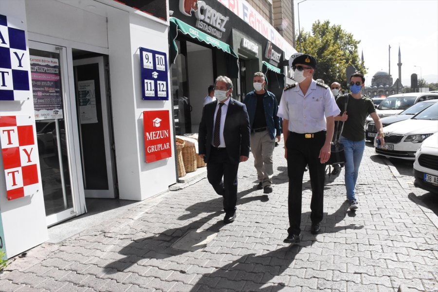 Niğde, Kırıkkale, Kayseri Ve Nevşehir'de Kovid-19 Tedbirleri Denetlendi