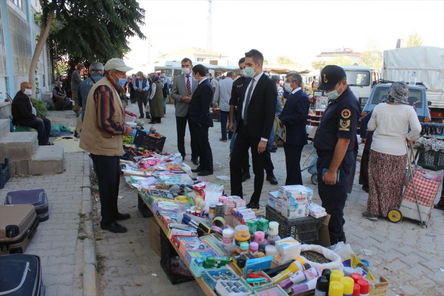 Ayrancı'da Kovid-19 Denetimleri