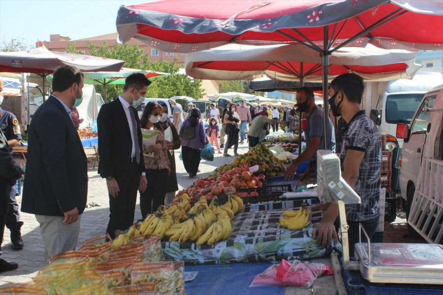 Ayrancı'da Kovid-19 Denetimleri