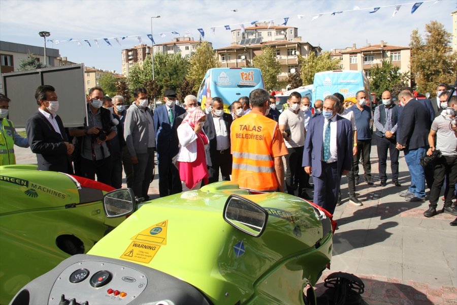 Talas Belediyesi Filosuna 24 Araç Kattı
