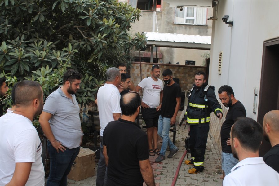 Gazipaşa'da Ev Yangını