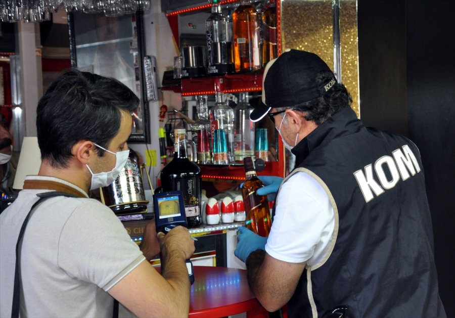 Eskişehir'de Kaçak Ve Sahte İçki Denetimi