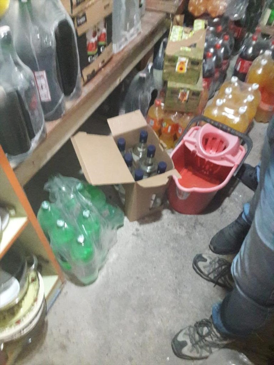 Mersin'de Sahte İçki Denetimi