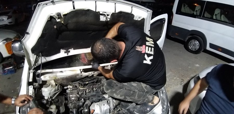 Güncelleme - Mersin'de Uyuşturucu Sevkiyatını Narkotik Köpeği 