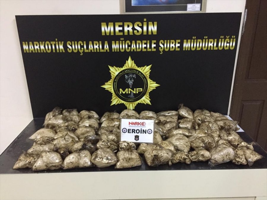 Güncelleme - Mersin'de Uyuşturucu Sevkiyatını Narkotik Köpeği 