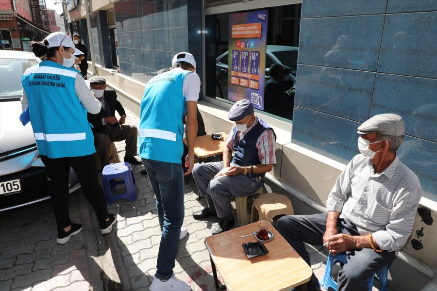 Konya, Aksaray, Afyonkarahisar Ve Karaman'da Kovid-19 Denetimi Yapıldı