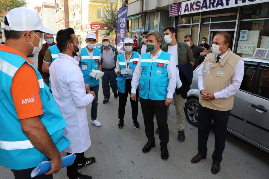 Konya, Aksaray, Afyonkarahisar Ve Karaman'da Kovid-19 Denetimi Yapıldı