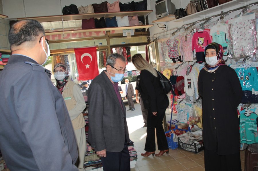 Belediye Başkan Vekili Karadede, Kovid-19 Denetimine Katıldı