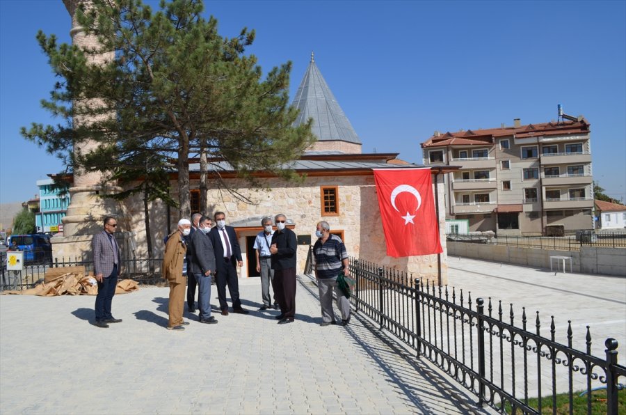 Ilgın'da Restorasyonu Tamamlanan Pir Hüseyin Bey Camii Yeniden İbadete Açıldı