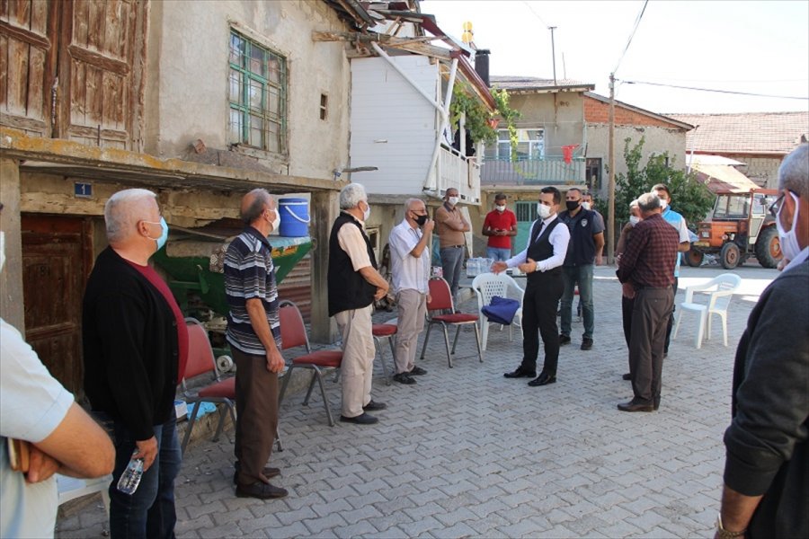 Yalıhüyük Kaymakamı Şahin, Kovid-19 Denetimlerine Katıldı