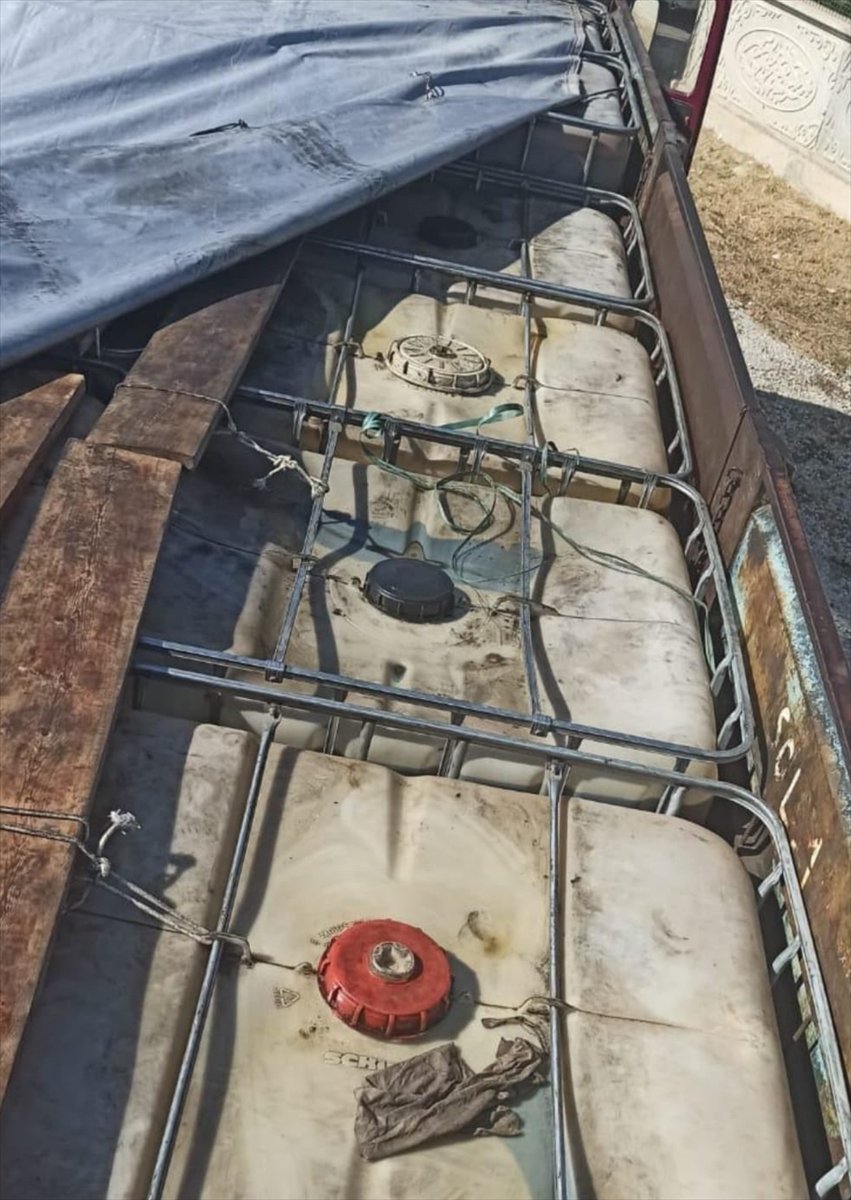 Konya'da Kamyonda 14 Bin Litre Kaçak Akaryakıt Ele Geçirildi