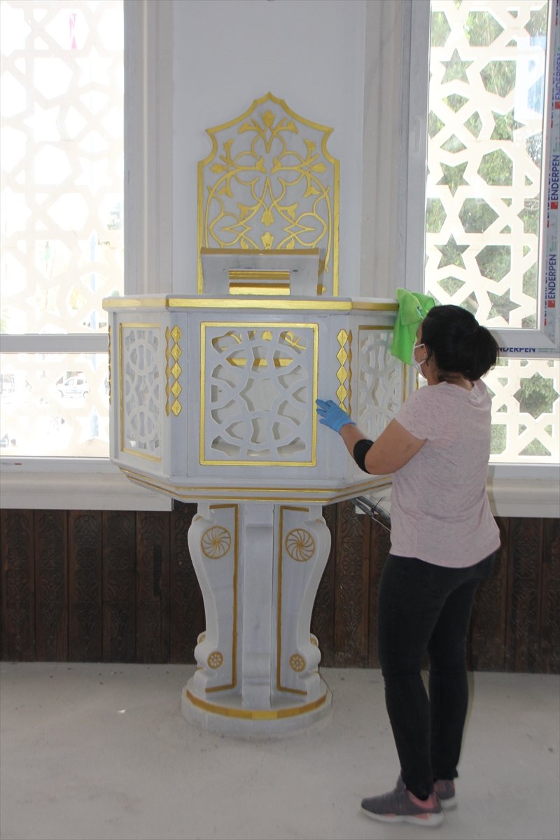 Serik'teki Merkez Camisi'nin İnşaatında Sona Gelindi