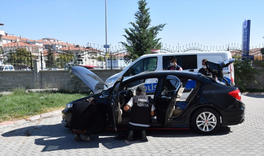 Konya'da Uyuşturucu Operasyonunda Yabancı Uyruklu 4 Zanlı Yakalandı