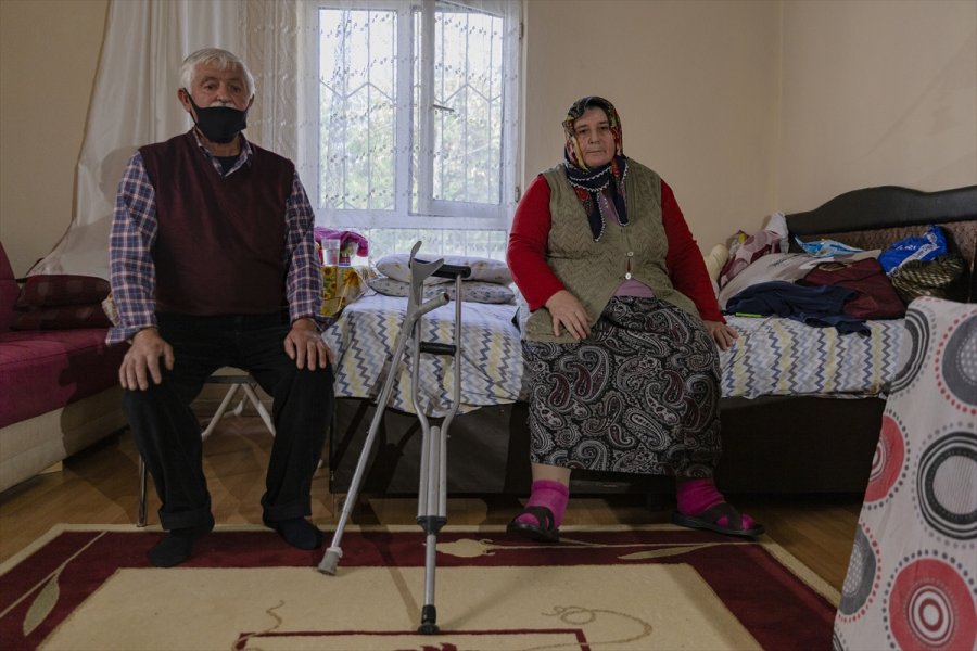 Yatalak Eşi Ve Engelli Oğlu İle Ortada Kalan Hamala Cami Derneği Sahip Çıktı