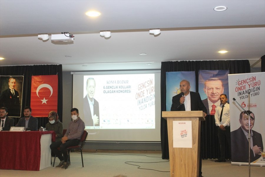 Ak Parti Bozkır İlçe Gençlik Kollarının 6. Olağan Kongresi Yapıldı