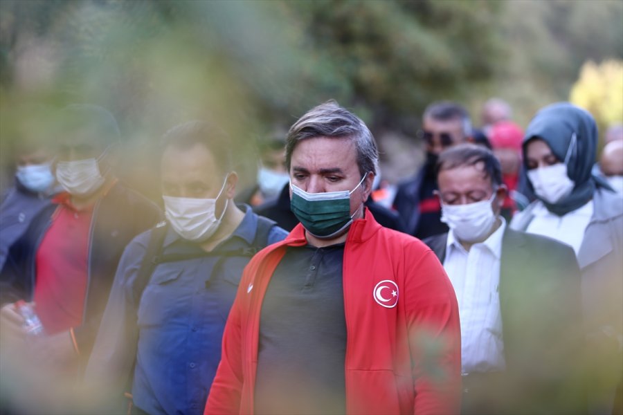 Aksaray'da Sağlıklı Yaşam İçin Doğa Yürüyüşü Yapıldı