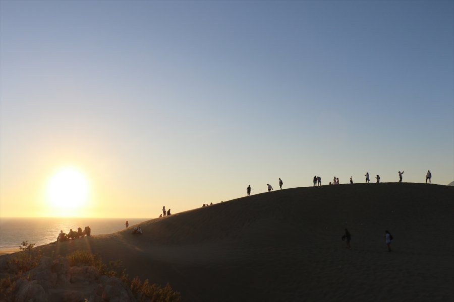 Patara'nın Kum Tepeleri Turistlere Çöl Deneyimi Yaşatıyor