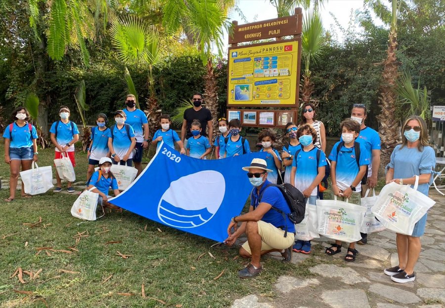 Antalya'da Yelken Öğrencilerine Mavi Bayrak Eğitimi