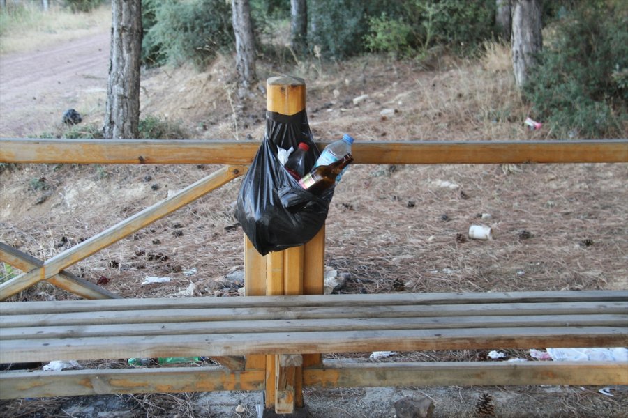 Beyşehir'de Doğadan 315 Poşet Dolusu Atık Toplandı