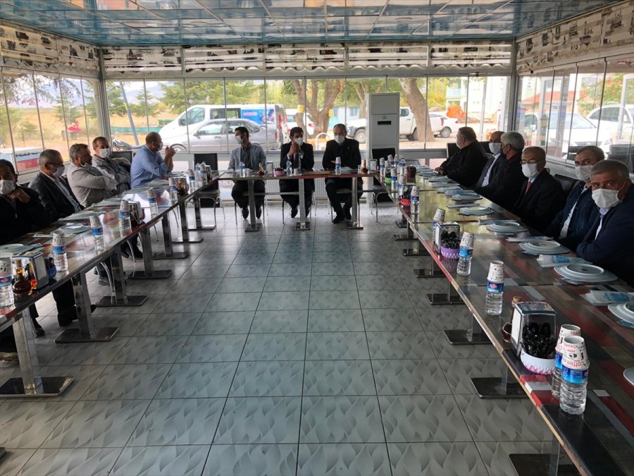 Hüyük Belediye Başkanı Çiğdem, Muhtarlarla Buluştu