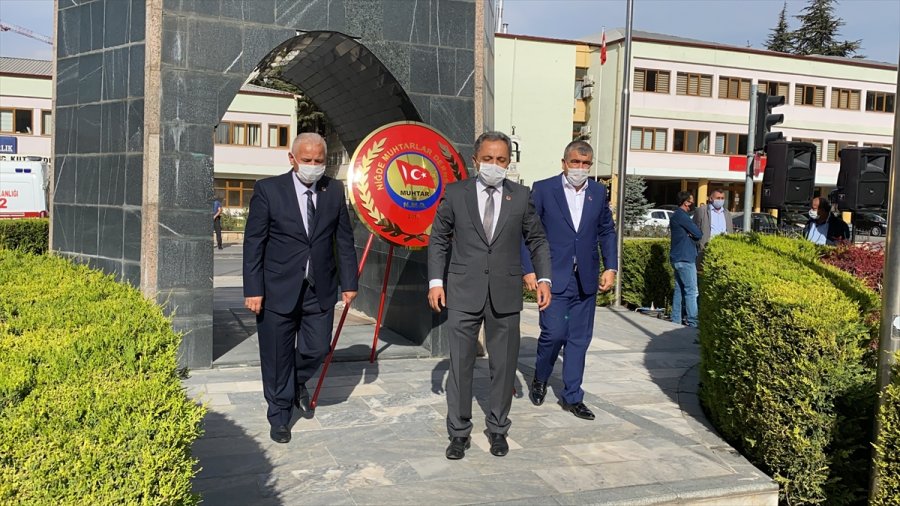 Niğde'de 19 Ekim Muhtarlar Günü Kutlandı