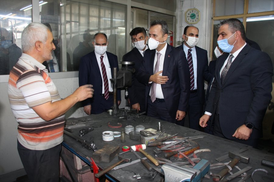 Ak Parti'li Altunyaldız, Huğlu Av Tüfekleri Kooperatifinde İncelemelerde Bulundu