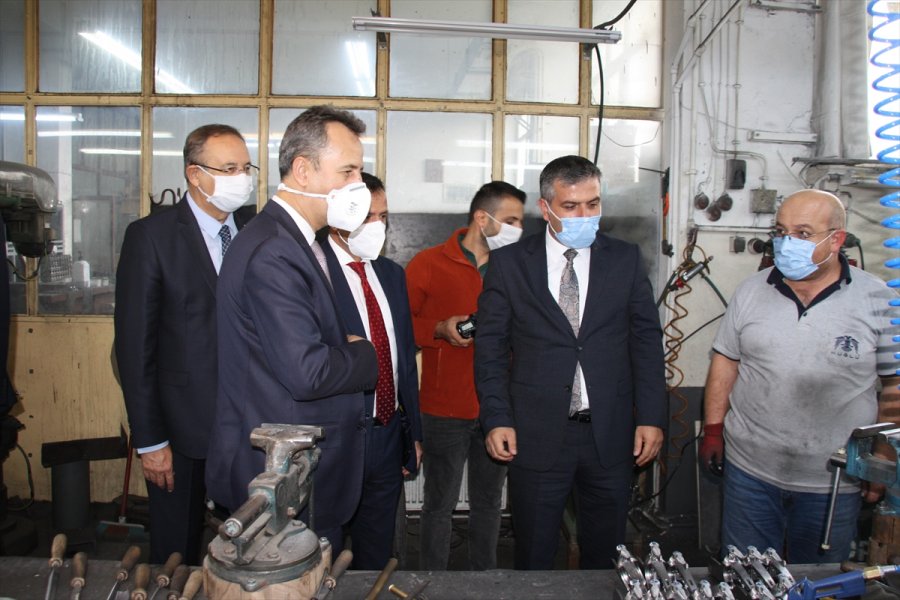 Ak Parti'li Altunyaldız, Huğlu Av Tüfekleri Kooperatifinde İncelemelerde Bulundu