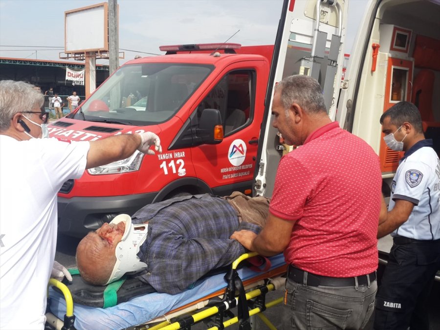 Mersin'de Zincirleme Trafik Kazası: 2 Yaralı