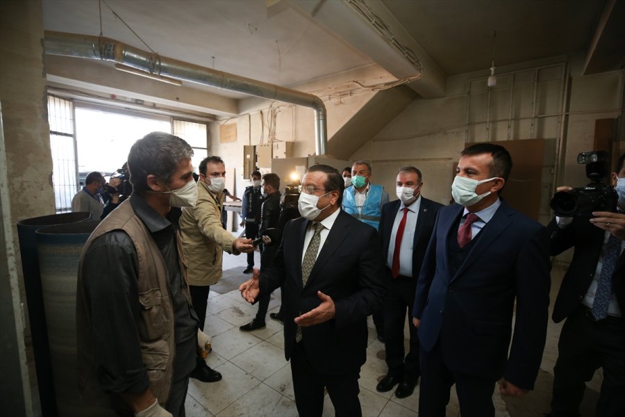 Altındağ'da İş Yerlerinde Kovid-19 Tedbirleri Denetlendi