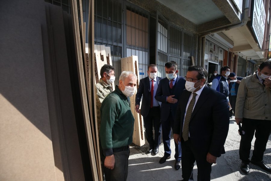 Altındağ'da İş Yerlerinde Kovid-19 Tedbirleri Denetlendi