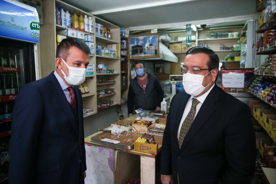 Altındağ'da İş Yerlerinde Kovid-19 Tedbirleri Denetlendi