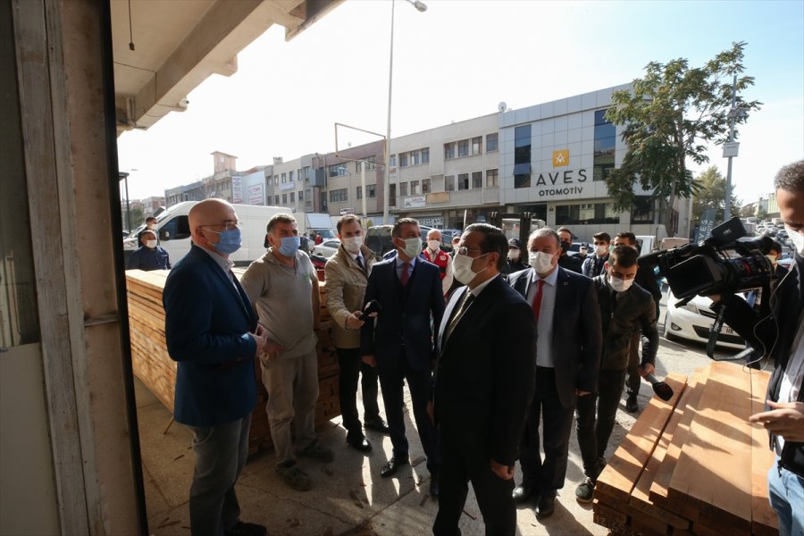 Altındağ'da İş Yerlerinde Kovid-19 Tedbirleri Denetlendi