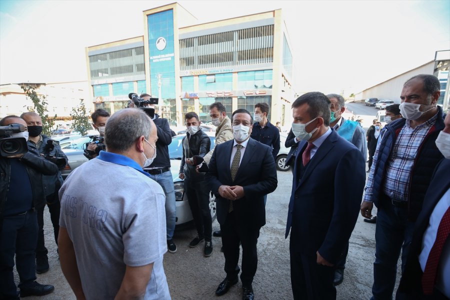 Altındağ'da İş Yerlerinde Kovid-19 Tedbirleri Denetlendi